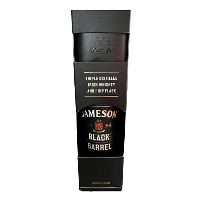 Jameson Black Barrel Irish Whiskey mit Flachmann - 40% Vol./ 0,7 Liter