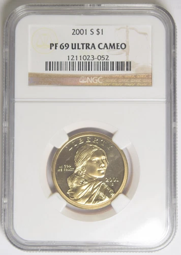 2001-S Sacagawea Dollar NGC PF-69 Ultra Cameo