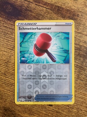 Pokemon Schmetterhammer 125/159 REVERSE HOLO Zenit der Könige Deutsch NM