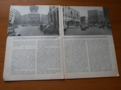 1956 VOLTO NUOVO DI MILANO URBANISTICA EDILIZIA MILANESE CRESCITA SISTEMAZIONE - Picture 2 of 2