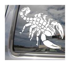 Scorpion Arachnid Scorpio Sting Poison - Car Window Vinyl Decal Sticker 01724