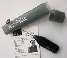 AEROLATTE Milk Frother Handheld Portable +Storage Tube+Instruction