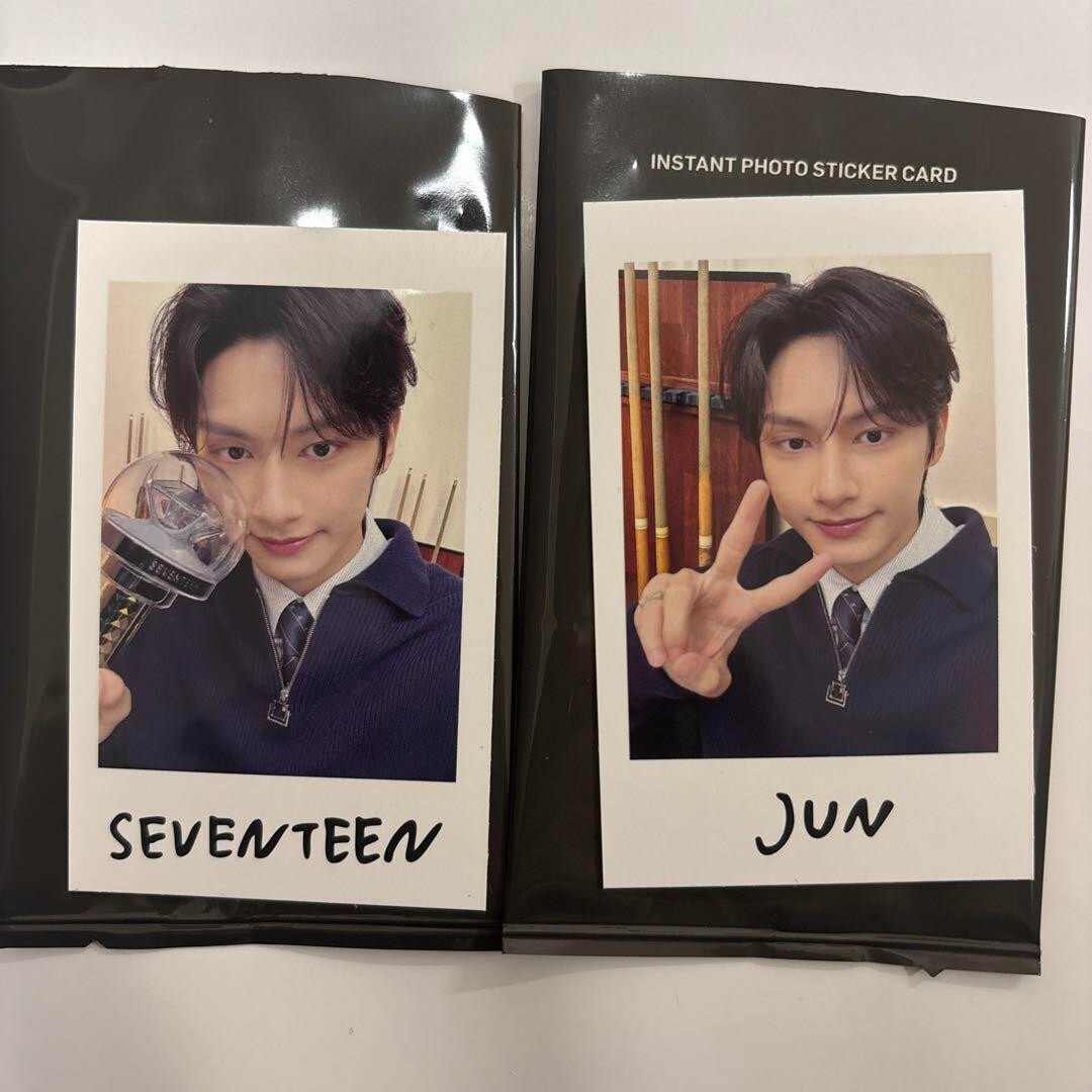 SEVENTEEN HOLIDAY Japan Fan Meeting instant photo sticker