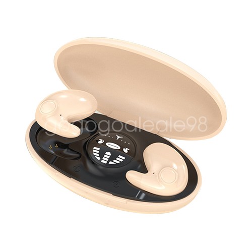Ultra Mini Sleeping Earphone Wireless TWS Bluetooth Headphone 9D Sound Quality - Picture 22 of 24