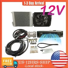 12v Underdash Only Cool Air Conditioner Universal Electric Ac Unit For Car Van