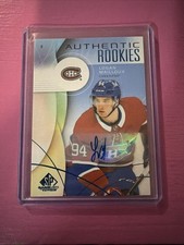 24-25 SP Game Used Authentic Rookies Auto Logan Mailloux Montreal Canadiens #273