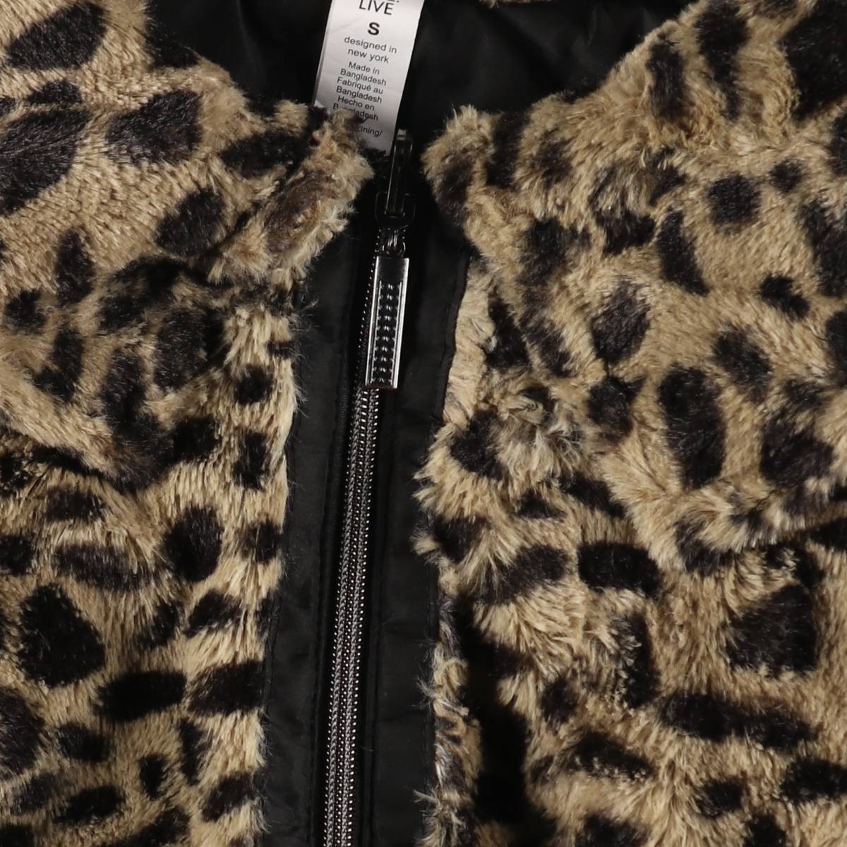 Vintage LOVE LIFE LIVE Leopard Pattern Reversible… - image 10