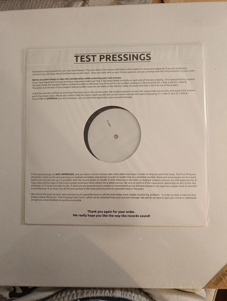 Verheerer Maltrér LP TESTPRESSUNG TESTPRESS BLACK METAL DEUTSCHLAND WACKEN TAAKE - Bild 4 von 4