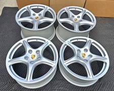 19 Lknew Silver Oem Factory Porsche 911 Carrera Classic Wheels Rims 996 997 998