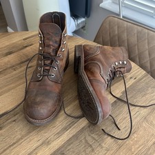 Red Wing Iron Ranger Copper Rough And Tough UK 11 Excellent Condition