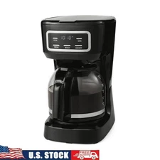 Programmable 12-Cup Drip Coffee Maker Bold Brew Easy Clean Glass Carafe New