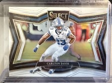 2024 Panini Select Carlton Davis White Field Level Select Prizm #416 09/35