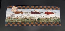 Carol Endres Signed Tapestry Table Runner 33 ...