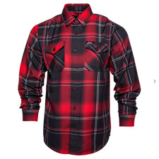 SOCIAL DISTORTION Prison Bound DIXXON Flannel Hemd Größe L, fällt größer aus NEU