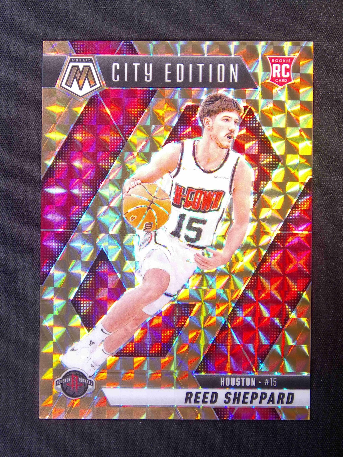 2024-25 Panini Mosaic Reed Sheppard #276 RC Rookie City Edition Bronze /75