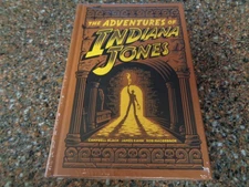 The Adventures Of Indiana Jones Hardcover Leather Bound Classic Sealed Brand New
