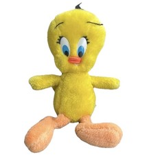 VTG Tweety Bird Looney Tunes 1971 Plush Stuffed Animal Warner Bros Mighty Star