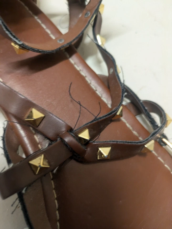 G Gladiator Sandals I Guess I Believe Guess, Check W/ Google Lens Size 10 Medium - Image 3 of 4