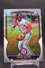 Edwin Solano #BCP-169 2023 Bowman Chrome Prospects Washington Nationals