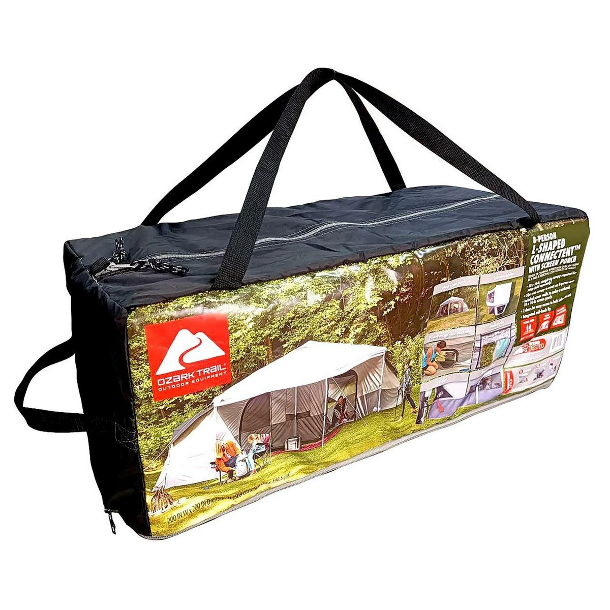 Ozark Trail W873.5 8 Person Connectent With Screen Porch | eBay