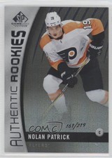 2017-18 SP Game Used Authentic Rookies Rainbow 161/219 Nolan Patrick #185 a2i