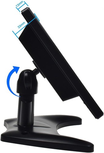 10 inch Mini Monitor,Touchscreen Monitors HDMI VGA AV Input for Security System - 第 5/7 張圖片