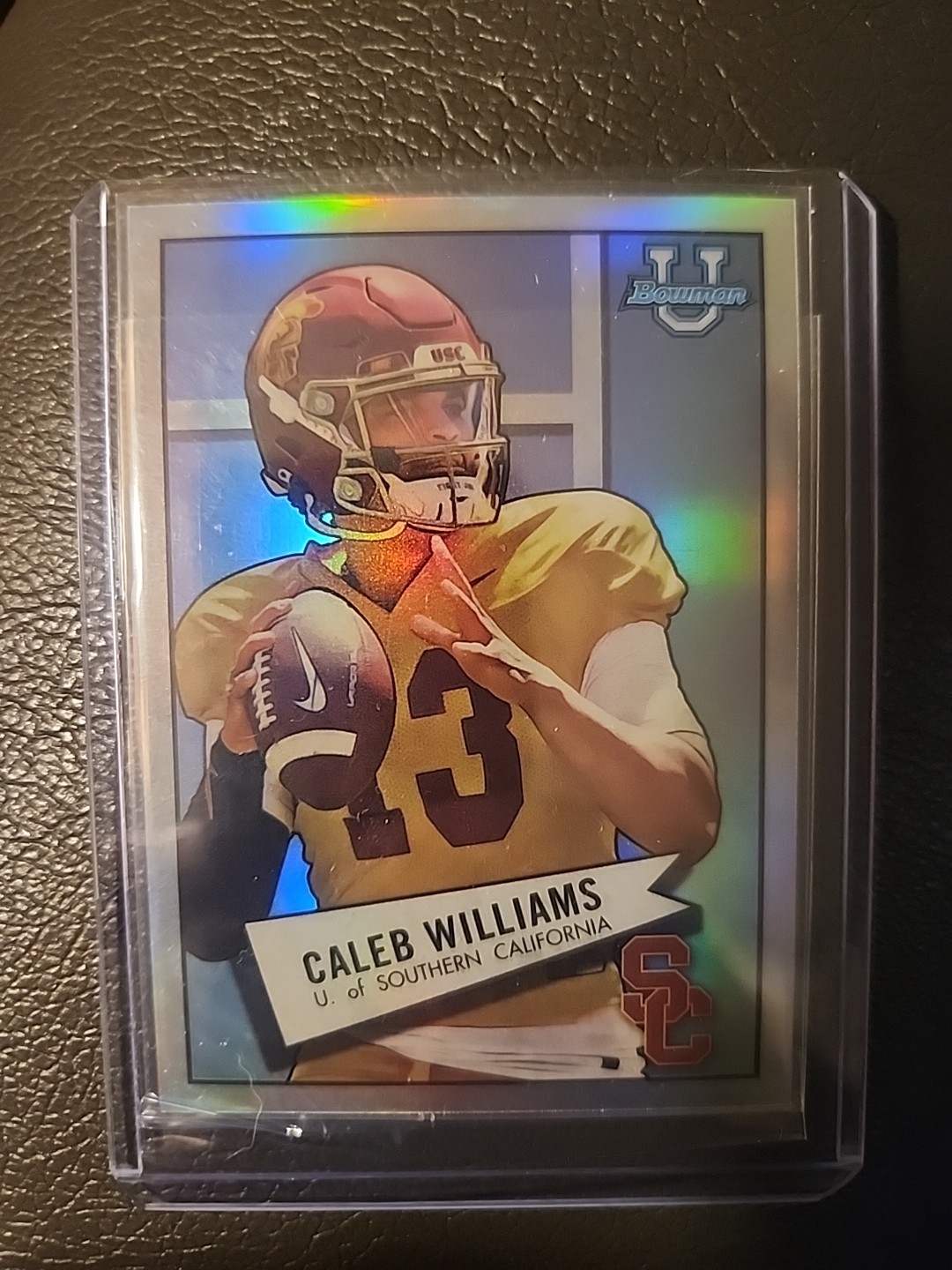 2022 Bowman U Chrome 1952 Bowman Caleb Williams #52BF-4 CHICAGO BEARS