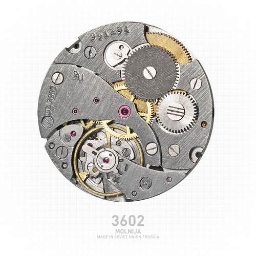 Taschenuhr KREUZER BESUDERSCHNIY sowjetische Marine russische Uhr MOLNIJA 3602 - 第 4/6 張圖片