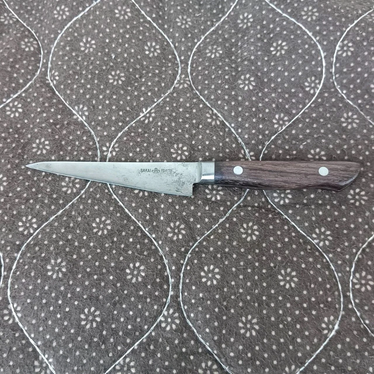 Sakai Ishito Petty High Carbon Steel MY09P Japanese Kitchen Knife 210 mm.
Opens in a new window or t