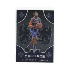 Panini 2019-20 Chronicles Crusade RJ Barrett New York Knicks Rookie Card #540