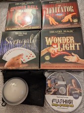 Theater Magic Props 5 Kits  Dvd wonder light levitator Svengali sponge ball