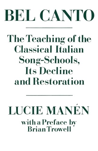 Bel Canto Man^D'en Trowell Paperback Clarendon Press - Image 3