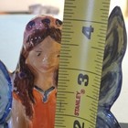 Vintage Handpainted Glazed Ceramic Garden Fairy — photo 7