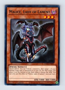 Malice, Lady of Lament TAMA-EN051 Tactical Masters Rare 1st Edition