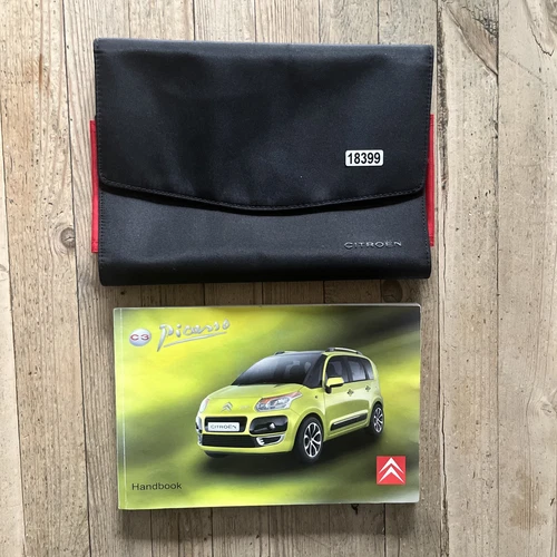08-13 CITROEN C3 PICASSO OWNERS HANDBOOK MANUAL & WALLET PRINT 2008 Ref18399