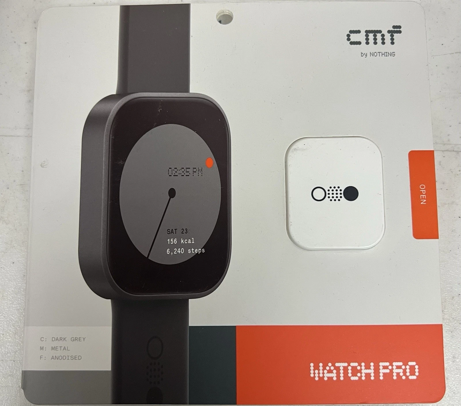 CMF by Nothing Watch Pro AMOLED Bluetooth Calling GPS Fitness Smartwatch - New