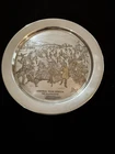 Reed & Barton Banbury Mint 1973 Sterling Silver Plate Central Park Damascene
