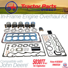 Inframe Engine Overhaul Kit Comp W John Deere® 5030tte T2 Pwrtech Turbo Re516347
