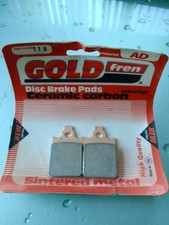 Gold Fren AD118 Vespa PX125 Piaggio Skipper Front  Brake Pads  EBC FA186