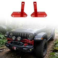 High Lift Jack Mount Brackets Fit For Jeep Wrangler Jl Jlu And Jt Red High Lift Jack Mount Brackets Fit For Jeep Wrangler Jl Jlu And Jt Red