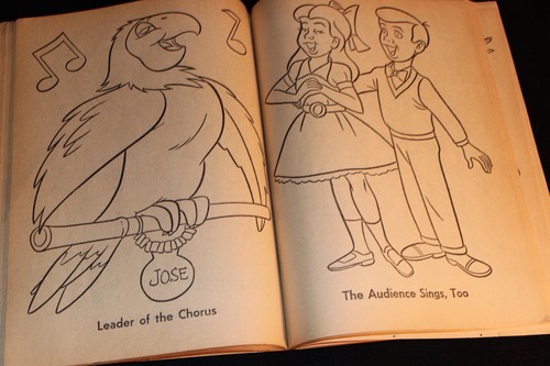 Vintage 1965 Disneyland Tencennial Coloring Book Whitman 128-Page Disney History - Picture 15 of 21