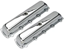 Trans Dapt 9381 Chrome Plated Steel Valve Covers