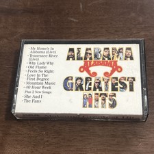 Alabama Greatest Hits Cassette Tape Country RCA Very Good Condition