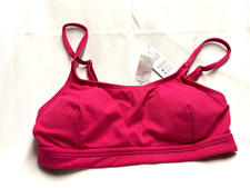 Lot 4602- Girl's LIVE LIFE ON THE BEACH Pink Swim top- Size S