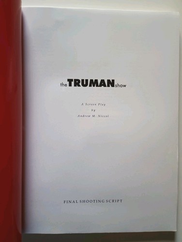 The Truman Show FYC Movie Script by Andrew Niccol - Picture 3 of 9
