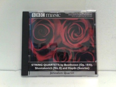String Quartets by Beethoven ( Op. 18 / 6 ), Shostakovich ( No. 8 ) and Haydn ( 