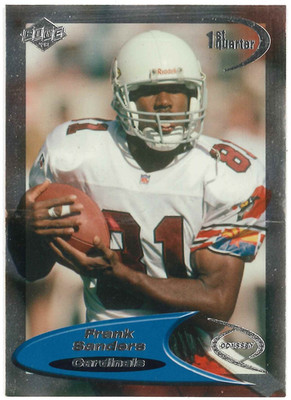 Frank Sanders #8 1998 Collectors Edge Odyssey Level 1 Galvanized Parallel