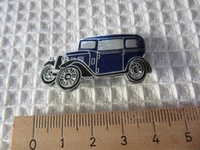 Austin Seven blue rare collectable pin badge (#100)