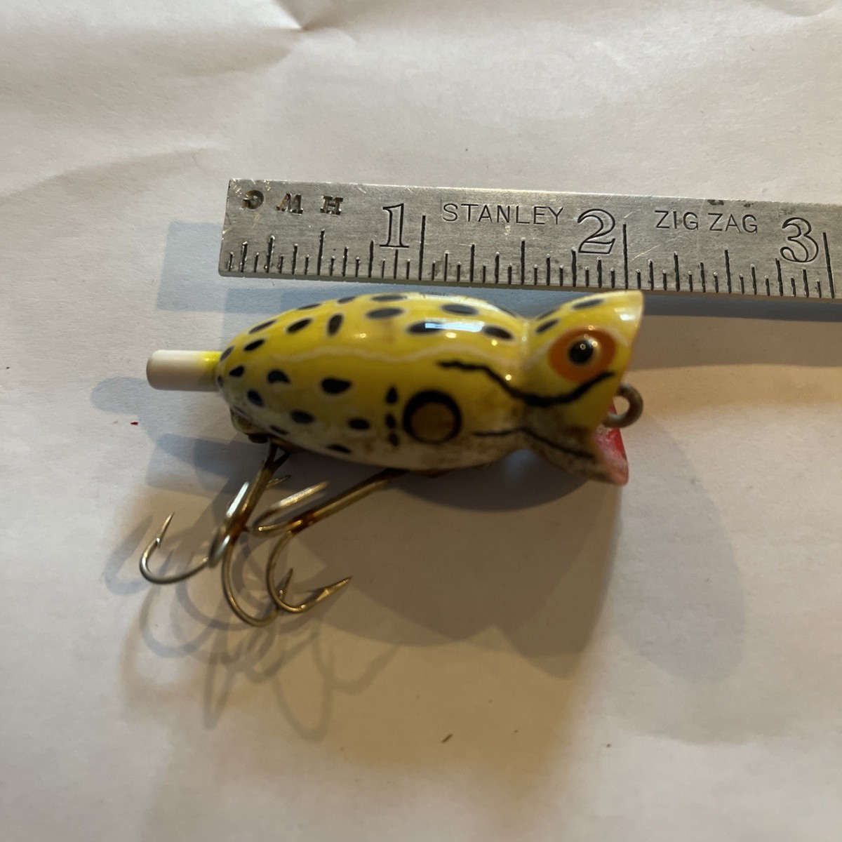 Vintage Fred Arbogast Hula Popper - Frog - 2 inch (body) Needs New Rubber  Skirt | eBay