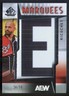 2025 SP Game Used AEW Ricochet Marquees letter patch card #d/50 (read)